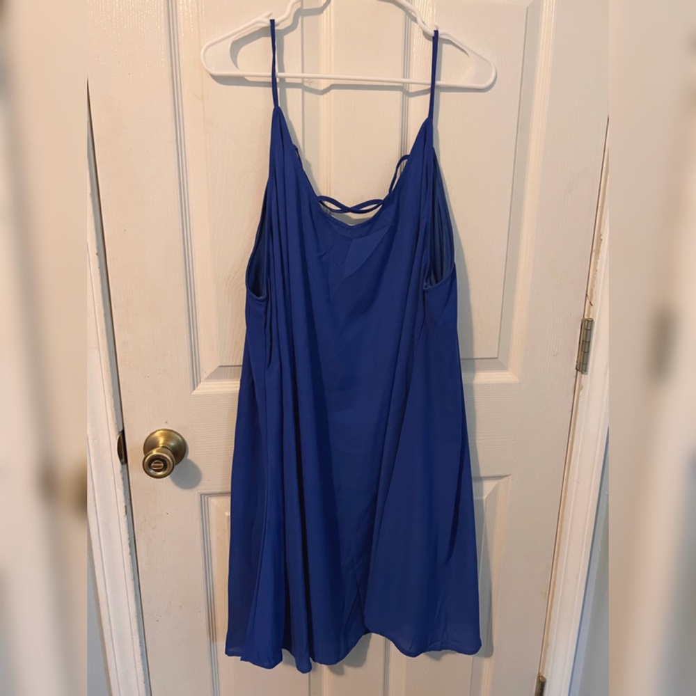 Involand - Plus Size Spaghetti Strap Dress - 24w